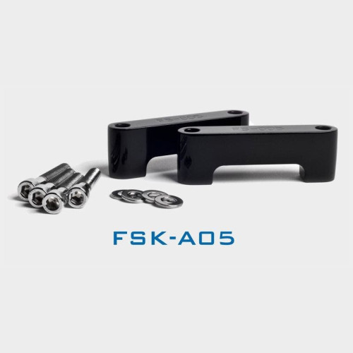 PartzBiz HD: 4415165-Hawg Halters HHI Black FLH Fork 21" Wrap Fender Stock Lower Legs 84-13 | FSK-A05
