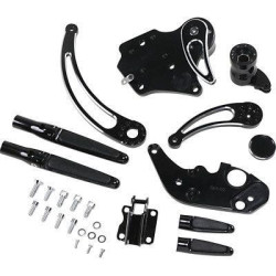 PartzBiz HD HHI-FCK-F14AE-FR-SE - Hawg Halters HHI FCK-F14AE-FR-SE ชุดควบคุมไปข้างหน้าสีดำพร้อมหมุด HD FLH 14-Up PartzBiz HD HHI-FCK-F14AE-FR-SE - Hawg Halters HHI FCK-F14AE-FR-SE ชุดควบคุมไปข้างหน้าสีดำพร้อมหมุด HD FLH 14-Up