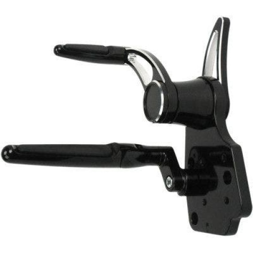 PartzBiz HD: 4415141-Hawg Halters HHI FCK-F14AS-FR-SE Black Forward Control Kit w/ Pegs H-D FLH 14-Up PartzBiz HD: 4415141-Hawg Halters HHI FCK-F14AS-FR-SE Black Forward Control Kit w/ Pegs H-D FLH 14-Up
