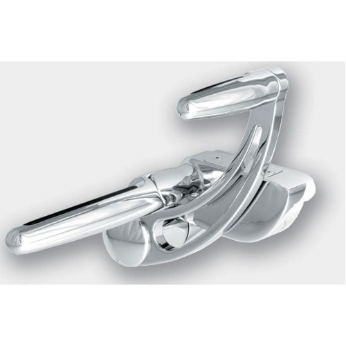PartzBiz HD: 4415107-Hawg Halters HHI FCK-S18C-FR-S Chrome Forward Control Kit Pegs H-D Softail 18-Up
