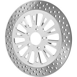 PartzBiz HD HHI-ROTLFTCOBC13IC - Hawg Halters HHI Front Brake Rotor 13" Chrome Indian Chieftain Roadmaster 14-20 ROTLFTCOBC13IC 1710-3928 17103928