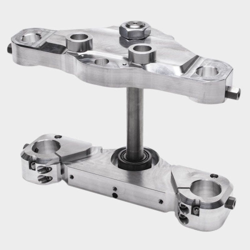 PartzBiz HD: 4415110-Hawg Halters Raw Bolt On Triple Tree Kit 23" Wheel Raked FLH/FLT 97-13 41FLMX23