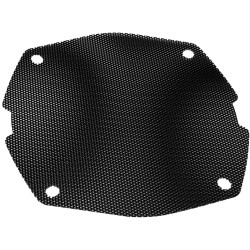 PartzBiz HD TR049989 - Hawg สายเหล็กแบนตาข่ายสไตล์ลำโพง Grills Harley Batwing 98-13