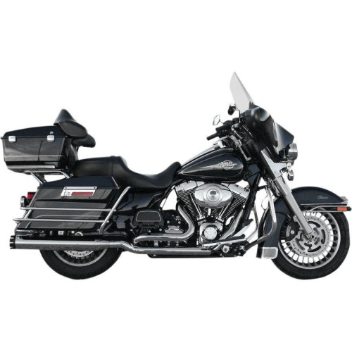 PartzBiz HD: 4415082-Bassani 11415A Chrome True Dual Down Under Headers Headpipes Harley FLH 09-16 PartzBiz HD: 4415082-Bassani 11415A Chrome True Dual Down Under Headers Headpipes Harley FLH 09-16