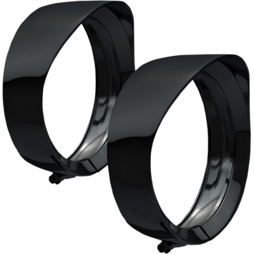 PartzBiz HD: 4415085-Headwinds Black Mariah 4.5" Spot Light Trim Ring Harley & Custom Chopper PartzBiz HD: 4415085-Headwinds Black Mariah 4.5" Spot Light Trim Ring Harley & Custom Chopper