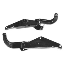 PartzBiz HD VT50-0279-A - Heavy Duty ลำโพงภายใน Fairing สนับสนุนวงเล็บ Harley FLH/T Batwing Repl OEM 58938-96B & 58939-96B