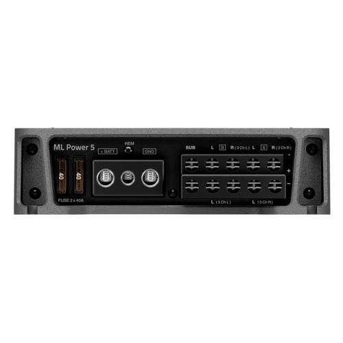PartzBiz HD: 4414980-Hertz Mille ML Power 5 D-Class เครื่องขยายเสียงห้าช่อง | เอ็มแอล พาวเวอร์5