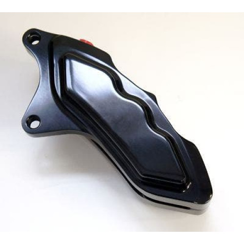 PartzBiz HD: 4414951-HHI Hawg Halters 6 Piston Black Left Side Caliper Harley Davidson 13" Dresser | LHSAB6013 PartzBiz HD: 4414951-HHI Hawg Halters 6 Piston Black Left Side Caliper Harley Davidson 13" Dresser | LHSAB6013