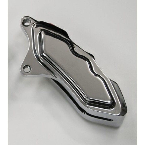 PartzBiz HD: 4414952-HHI Hawg Halters 6 Piston Chrome Left Side Caliper Harley Davidson 11.8" Dresser | LHSCC6018 PartzBiz HD: 4414952-HHI Hawg Halters 6 Piston Chrome Left Side Caliper Harley Davidson 11.8" Dresser | LHSCC6018