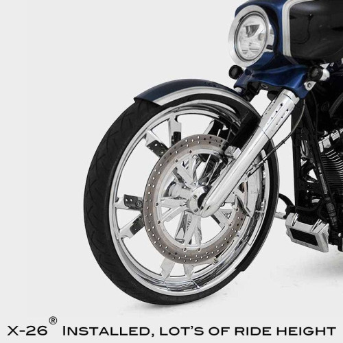PartzBiz HD: 4414897-HHI Hawg Halters X26 Raked Neck & Triple Tree Kit สำหรับ Harley FLTR 15-18 BNK-49FLAX26-14-RG PartzBiz HD: 4414897-HHI Hawg Halters X26 Raked Neck & Triple Tree Kit สำหรับ Harley FLTR 15-18 BNK-49FLAX26-14-RG