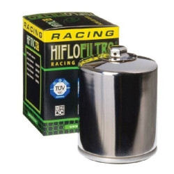 PartzBiz HD HF171CRC (x12) - HiFloFiltro HF171CRC ชุดกรองน้ำมันประสิทธิภาพสูง Chrome 12 ชิ้น 99-18 Harley 0712-0435 07120435 22-250