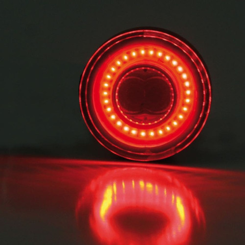 PartzBiz HD: 4414874-Highsider Apollo Amber LED Tail/Brake Light & Turn Signal CNC Universal 254-170 PartzBiz HD: 4414874-Highsider Apollo Amber LED Tail/Brake Light & Turn Signal CNC Universal 254-170