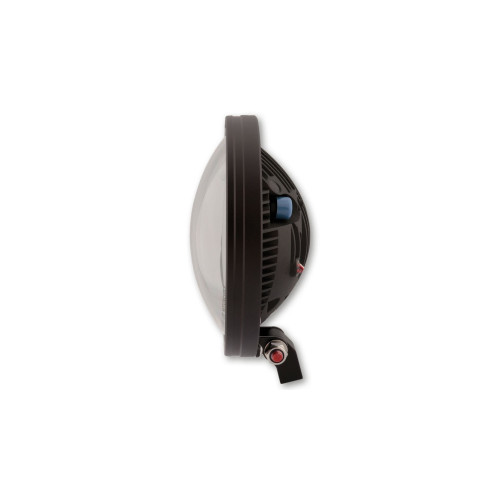PartzBiz HD: 4414876-Highsider Black 7" LED Adaptive Headlight Tilt Tech R-1 Bottom Mount 223-257 PartzBiz HD: 4414876-Highsider Black 7" LED Adaptive Headlight Tilt Tech R-1 Bottom Mount 223-257