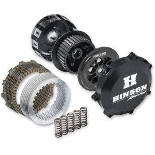 PartzBiz HD: 4414871-Hinson BilletProof ชุดคลัทช์ฝาครอบตะกร้าฮับแผ่นแรงเสียดทานสปริง HC240