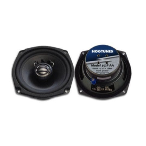 PartzBiz HD: 4414831-HogTunes Front 5.25" 100 Watt 2 Ohm Speakers for Harley FLHT FLHX 2006-2013