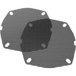 PartzBiz HD DS44050379 - Hogtunes Thick Mesh Front Fairing Speaker Grilles Harley Batwing Models 96-13 | SGF GRILL-AA PartzBiz HD DS44050379 - Hogtunes Thick Mesh Front Fairing Speaker Grilles Harley Batwing Models 96-13 | SGF GRILL-AA