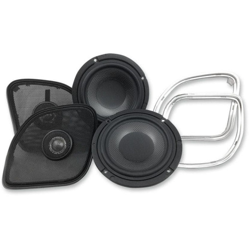 PartzBiz HD: 4414837-Hogtunes 200 Watt 4 Ohm Wild Boar Fairing Speakers for Harley 15-17 FLTRX | WBC 1654RG PartzBiz HD: 4414837-Hogtunes 200 Watt 4 Ohm Wild Boar Fairing Speakers for Harley 15-17 FLTRX | WBC 1654RG