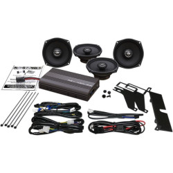 PartzBiz HD DS44050535 - Hogtunes 200 วัตต์แอมป์และชุดลำโพงหน้า/หลัง 5-1/4” 00-13 อัพเกรดระบบเสียง Harley FLH Touring 4405-0535 44050535 PartzBiz HD DS44050535 - Hogtunes 200 วัตต์แอมป์และชุดลำโพงหน้า/หลัง 5-1/4” 00-13 อัพเกรดระบบเสียง Harley FLH Touring 4405-0535 44050535
