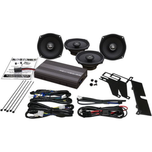 PartzBiz HD: 4414838-Hogtunes 200 Watt Amp & 5-1/4" Front / Rear Speakers Kit 00-13 Harley FLH Touring sound system upgrade 4405-0535 44050535 PartzBiz HD: 4414838-Hogtunes 200 Watt Amp & 5-1/4" Front / Rear Speakers Kit 00-13 Harley FLH Touring sound system upgrade 4405-0535 44050535