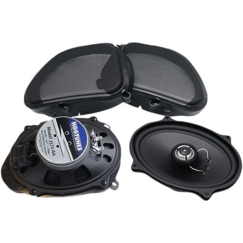 PartzBiz HD: 4414850-Hogtunes 5"x7" Front Speakers for Harley '06-'13 Road Glide