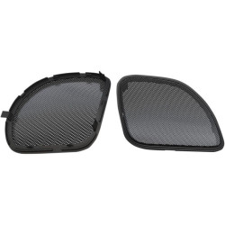 PartzBiz HD DS44050377 - Hogtunes Black Trim Mesh Front Fairing ตะแกรงลำโพง Harley Road Glide 15-16 | RG RM กริลล์ PartzBiz HD DS44050377 - Hogtunes Black Trim Mesh Front Fairing ตะแกรงลำโพง Harley Road Glide 15-16 | RG RM กริลล์