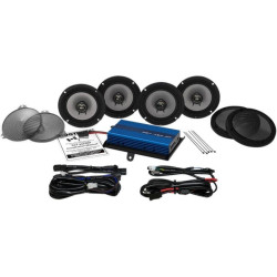 PartzBiz HD DS44050614 - Hogtunes Complete 200 วัตต์แอมป์ G4 4 ชุดลำโพง 14-19 Harley Touring Ultra FL G4 ULTRA KIT-RM PartzBiz HD DS44050614 - Hogtunes Complete 200 วัตต์แอมป์ G4 4 ชุดลำโพง 14-19 Harley Touring Ultra FL G4 ULTRA KIT-RM