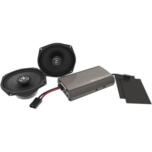 PartzBiz HD: 4414820-Hogtunes Complete 225 Watt Front Amp & GEN3 6.5" Speaker Harley Batwing 99-13 | 225 SG KIT-AA