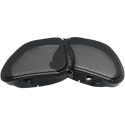 PartzBiz HD DS44050351 - Hogtunes Thick Mesh Front Fairing Speaker Grilles Harley Road Glide FLTR/X 98-13 | 57 MESH PartzBiz HD DS44050351 - Hogtunes Thick Mesh Front Fairing Speaker Grilles Harley Road Glide FLTR/X 98-13 | 57 MESH