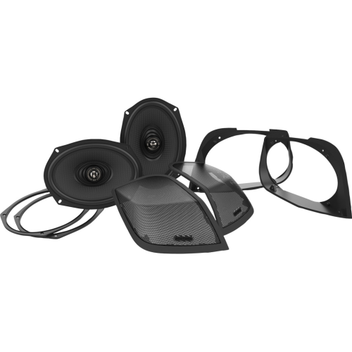 PartzBiz HD: 4414794-Hogtunes Retro 6x9 Lid Cut In w/ Speakers Kit for Harley Saddlebag Lids FLH 14-23 | RETRO 692LID-RM PartzBiz HD: 4414794-Hogtunes Retro 6x9 Lid Cut In w/ Speakers Kit for Harley Saddlebag Lids FLH 14-23 | RETRO 692LID-RM
