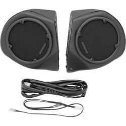 PartzBiz HD DS44050229 - Hogtunes RR-SPKR-POD พ็อดลำโพงด้านหลัง 98-13 Harley w/ Radio & King Tour Boxes Touring FLH 160W Stereo Radio Sound System Upgrade Replacement Kit 5.25 5-1/4” Coaxial Woofer Tweeter PartzBiz HD DS44050229 - Hogtunes RR-SPKR-POD พ็อดลำโพงด้านหลัง 98-13 Harley w/ Radio & King Tour Boxes Touring FLH 160W Stereo Radio Sound System Upgrade Replacement Kit 5.25 5-1/4” Coaxial Woofer Tweeter