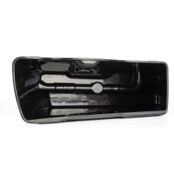PartzBiz HD HW149201 - Hogworkz 2-Into-1 4” กระเป๋าข้างแบบยืดได้พร้อมฝาปิด Harley '94-'13 FLH - ไม่ทาสี | HW149208