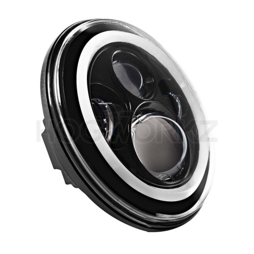 PartzBiz HD: 4414761-Hogworkz 7 ” ไฟหน้า LED Black HaloMaker (เปลี่ยน Harley Daymaker) PartzBiz HD: 4414761-Hogworkz 7 ” ไฟหน้า LED Black HaloMaker (เปลี่ยน Harley Daymaker)