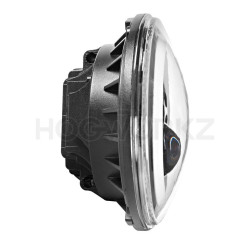 PartzBiz HD HW167004 - Hogworkz 7 ” ไฟหน้า LED Chrome HaloMaker (เปลี่ยน Harley Daymaker) 94-19