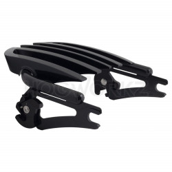 PartzBiz HD HW157319 - Hogworkz Black Detachable Stealth B2 Luggage Rack Harley Touring 09-Up PartzBiz HD HW157319 - Hogworkz Black Detachable Stealth B2 Luggage Rack Harley Touring 09-Up