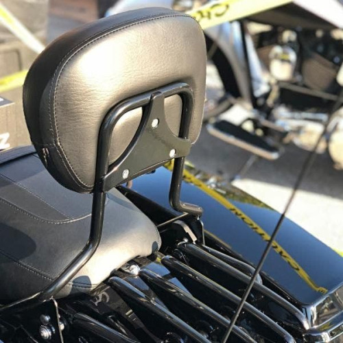 PartzBiz HD: 4414734-Hogworkz Black Detachable Tall Sissy Bar Backrest Harley Touring '09-'18 PartzBiz HD: 4414734-Hogworkz Black Detachable Tall Sissy Bar Backrest Harley Touring '09-'18
