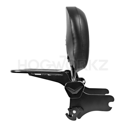 PartzBiz HD: 4414739-Hogworkz Black Easy Detachable Sissy Bar Luggage Rack Harley Touring 97-08 PartzBiz HD: 4414739-Hogworkz Black Easy Detachable Sissy Bar Luggage Rack Harley Touring 97-08