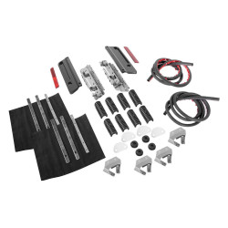 PartzBiz HD HW131371 - Hogworkz Black Harley '93-'13 ชุดล็อคสลักกระเป๋าข้าง Harley | HW131371