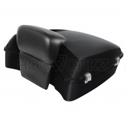 PartzBiz HD HW229907 - Hogworkz Chopped Tour Pack Slim พนักพิง Denim Black Chrome Trim Touring 97-Up PartzBiz HD HW229907 - Hogworkz Chopped Tour Pack Slim พนักพิง Denim Black Chrome Trim Touring 97-Up