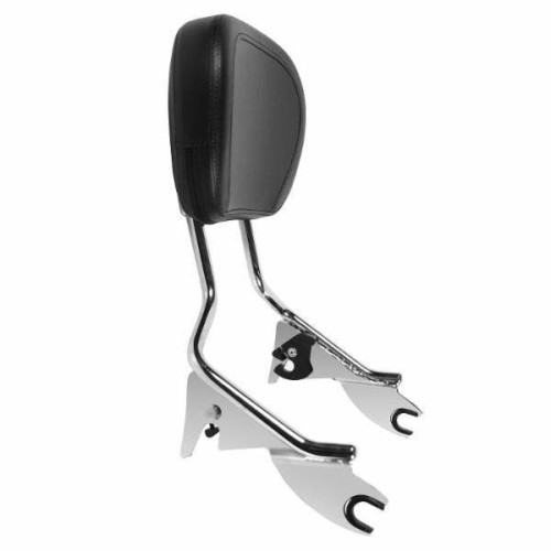 PartzBiz HD: 4414690-Hogworkz Chrome Detachable Tall Boy Sissy Bar Backrest Harley Touring '09-'18 PartzBiz HD: 4414690-Hogworkz Chrome Detachable Tall Boy Sissy Bar Backrest Harley Touring '09-'18