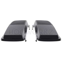 PartzBiz HD HW152001 - Hogworkz Unpainted 6" x 9" Speaker Lids for Harley Touring '14-'18 Saddlebags | HW153001 PartzBiz HD HW152001 - Hogworkz Unpainted 6" x 9" Speaker Lids for Harley Touring '14-'18 Saddlebags | HW153001