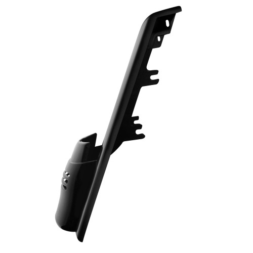 PartzBiz HD: 4414643-Hogworkz Dual Blocked Stretched Tri-Bar Fender Extension Vivid Black 09-19 FL HW108148 bagger touring road glide street king