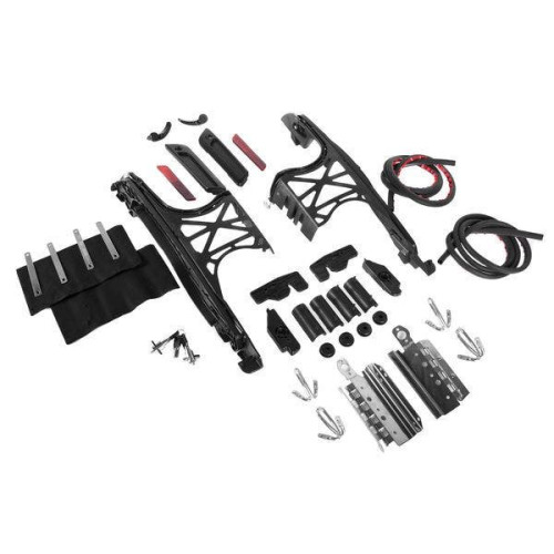 PartzBiz HD: 4414623-Hogworkz Black 14-17 One Touch Saddlebag Mounting Hardware Kit สำหรับ Harley | HW131374 PartzBiz HD: 4414623-Hogworkz Black 14-17 One Touch Saddlebag Mounting Hardware Kit สำหรับ Harley | HW131374