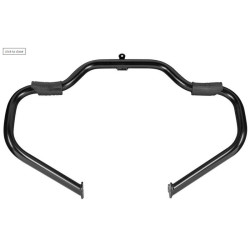 PartzBiz HD HW157027 - Hogworkz HW157027 หนวด Engine Guard Crash Bar สีดำ Harley FLH/T 09-20