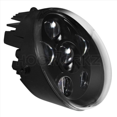 PartzBiz HD: 4414639-Hogworkz Blackout V-Rod '02-'17 Replacement LED Headlight PartzBiz HD: 4414639-Hogworkz Blackout V-Rod '02-'17 Replacement LED Headlight