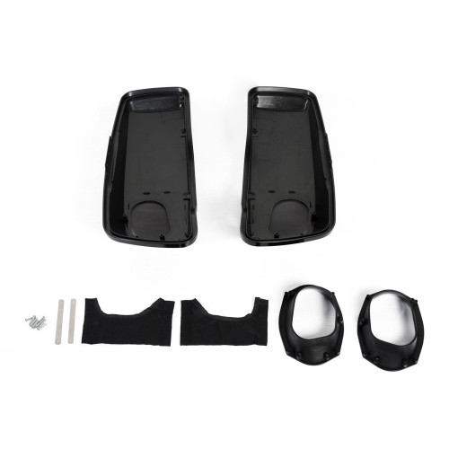 PartzBiz HD: 4414588-Hogworkz Unpainted 6" x 9" Speaker Lids for Harley Touring '14-'18 Saddlebags | HW153001