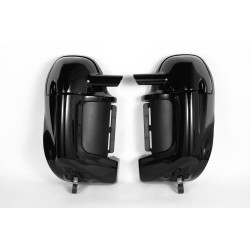 PartzBiz HD HW105008 - แฟริ่งล่าง Hogworkz พร้อมฮาร์ดแวร์ Harley Touring (Vivid Black) | HW105008