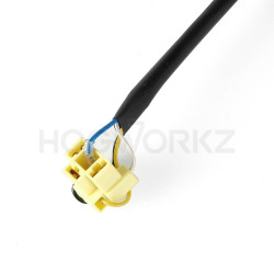 PartzBiz HD HW131132 - Hogworkz สายไฟอะแดปเตอร์ LED ไฟหน้า Harley FLH/T 14-17 HW131132 69200897 แผนที่ STREET ELECTRA GLIDE KING