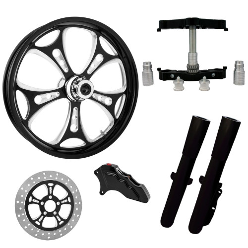 PartzBiz HD: 4414570-Holeshot Eclipse 23" Wheel Tire Single Side w/ Raked Triple Trees Lowers & Sliders | HOLESHOT-SNGL-ECL-KIT-23PCKG PartzBiz HD: 4414570-Holeshot Eclipse 23" Wheel Tire Single Side w/ Raked Triple Trees Lowers & Sliders | HOLESHOT-SNGL-ECL-KIT-23PCKG
