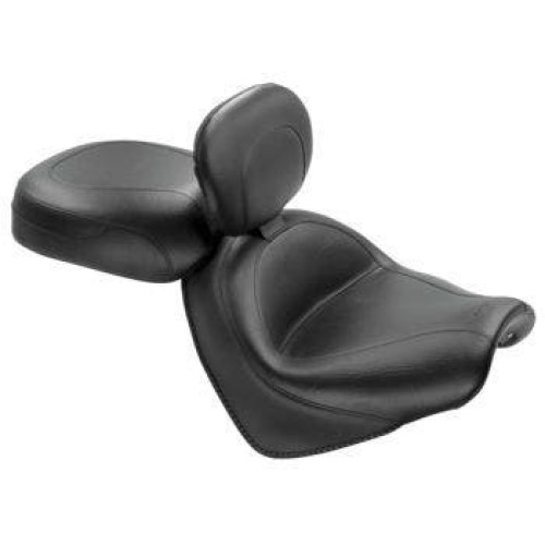 PartzBiz HD: 4414571-Honda 79561 Wide Touring Two-Piece Original Driver Backrest 04-09 Honda VTX1300C 489356 0810-0676 08100676