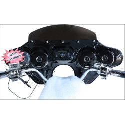 PartzBiz HD DS23300132 - Hoppe 5566 Quick Detach Fairing พร้อมลำโพง Jenson JHD40BT FLHR ระบบควบคุมแฮนด์ | HDF-5566-RK-HC PartzBiz HD DS23300132 - Hoppe 5566 Quick Detach Fairing พร้อมลำโพง Jenson JHD40BT FLHR ระบบควบคุมแฮนด์ | HDF-5566-RK-HC